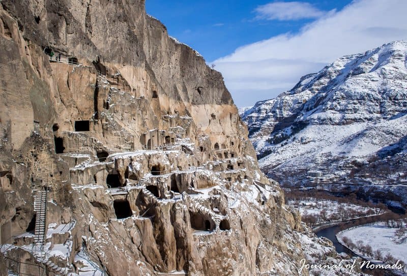 The ancient cave city of Vardzia - Journal of Nomads