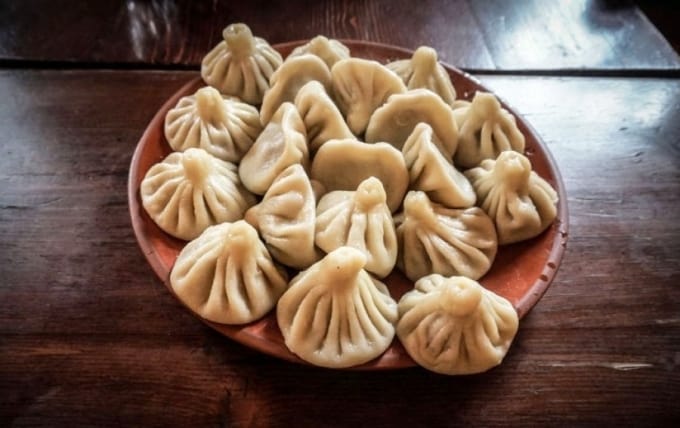 Georgian cuisine - khinkali- Journal of Nomads