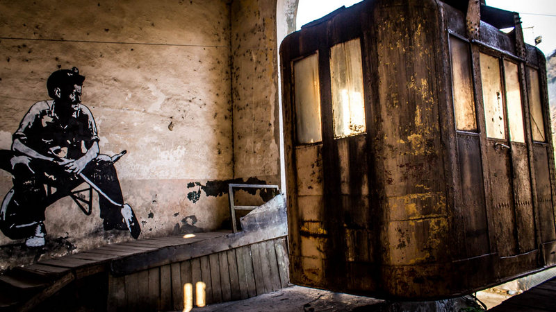 Visiting ghosts of a distant past in Chiatura, the Cable Car City of Georgia.