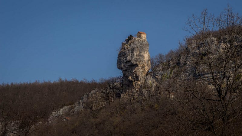 The Katskhi Pillar – the Most Incredible Cliff Church in the World
