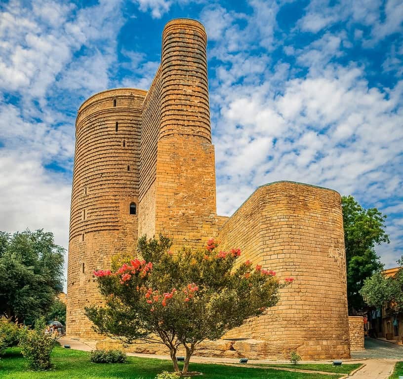 Maiden tower in Baku - Azerbaijan - Journal of Nomads