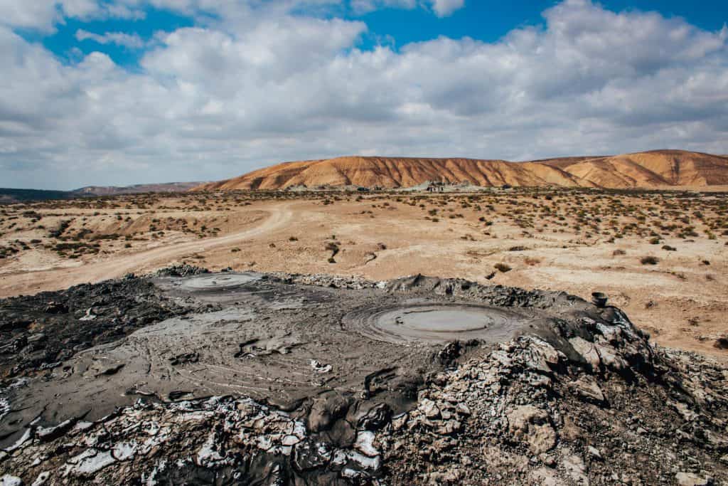What to do in and around Baku – a complete budget guide to Azerbaijan's exquisite capital city - Journal of Nomads - Gobustan mud volcanoes
