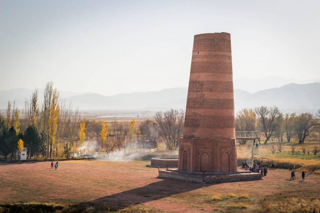 Burana Tower - Kyrgyzstan - historical monument - Landmark - Silk Road - Journal of Nomads
