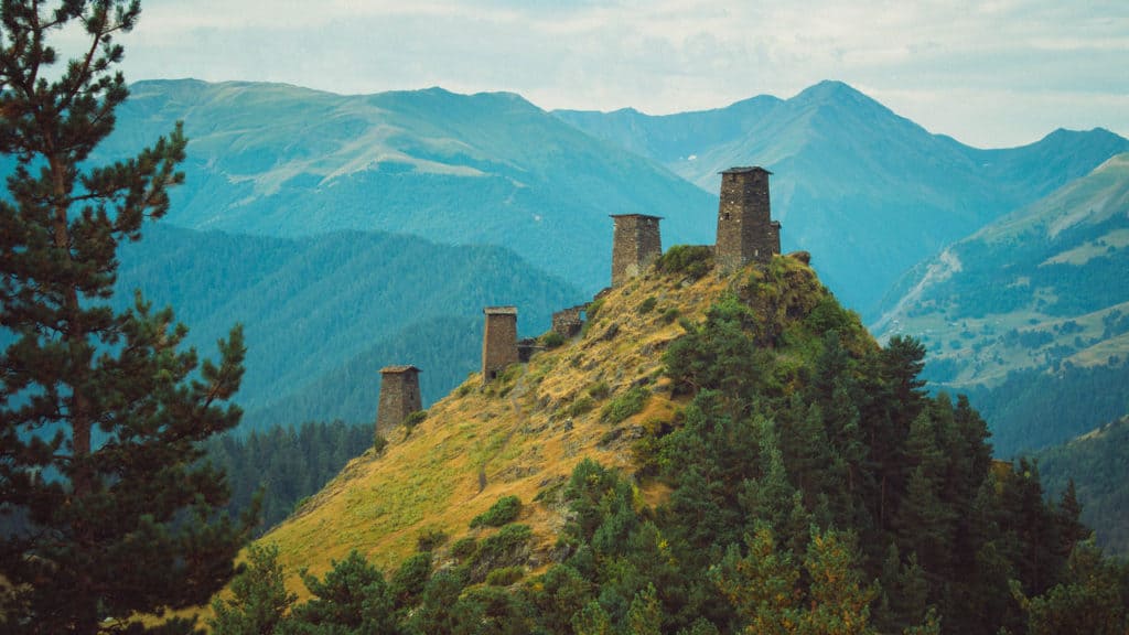 Backpacking in Georgia - everything you need to know - Journal of Nomads - ancients settlements in Tusheti