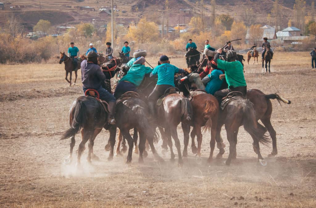 Ready Steady Goat! An insight into Kok Boru (Dead Goat Polo), the unusual National Sport of Kyrgyzstan 13 Kok Boru - Dead Goat Polo - National Sport Kyrgyzstan - Central Asia - Journal of Nomads