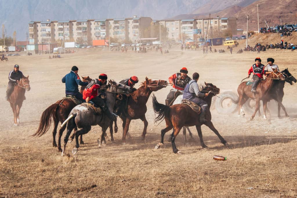 Ready Steady Goat! An insight into Kok Boru (Dead Goat Polo), the unusual National Sport of Kyrgyzstan 17 Kok Boru - Dead Goat Polo - National Sport Kyrgyzstan - Central Asia - Journal of Nomads