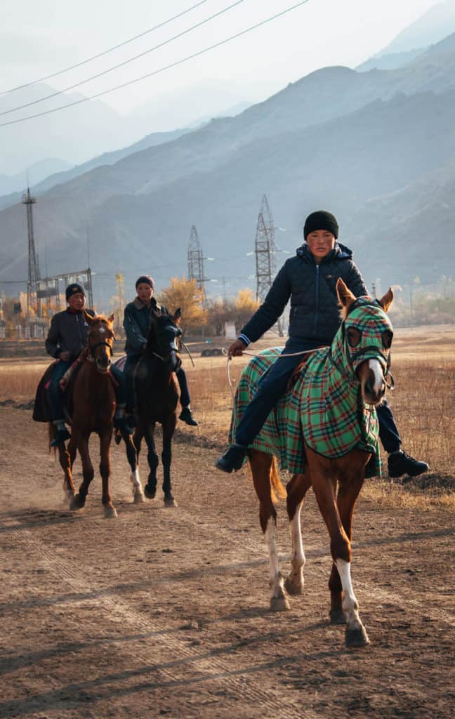 Why Visit Kyrgyzstan: 12 Reasons why I fell in love with this special country in Central Asia 55 Kok Boru - Dead Goat Polo - National Sport Kyrgyzstan - Central Asia - Journal of Nomads