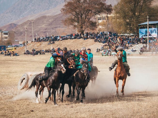 Why Visit Kyrgyzstan: 12 Reasons why I fell in love with this special country in Central Asia 59 Kok Boru Kyrgyzstan's National Sport