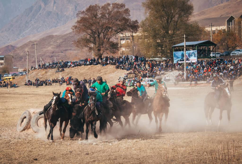 Ready Steady Goat! An insight into Kok Boru (Dead Goat Polo), the unusual National Sport of Kyrgyzstan 6 Kok Boru - Dead Goat Polo - National Sport Kyrgyzstan - Central Asia - Journal of Nomads