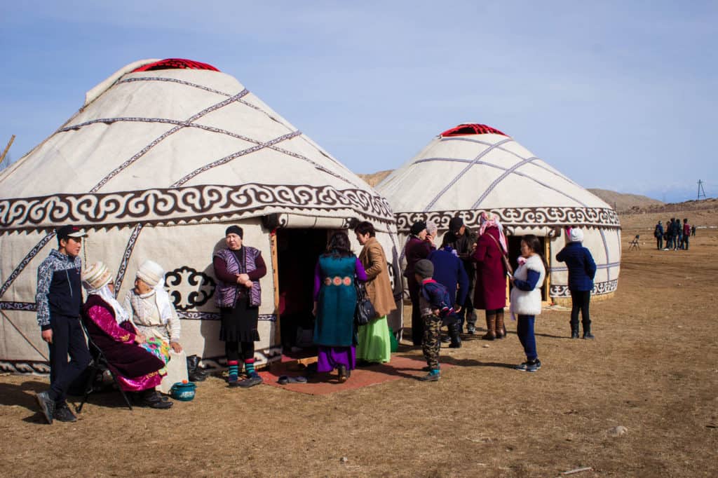 Celebrating Nowruz in Kyrgyzstan 43 Yurt village - National Games Festival in Kyrgyzstan - Nowruz in Kyrgyzstan - Journal of Nomads