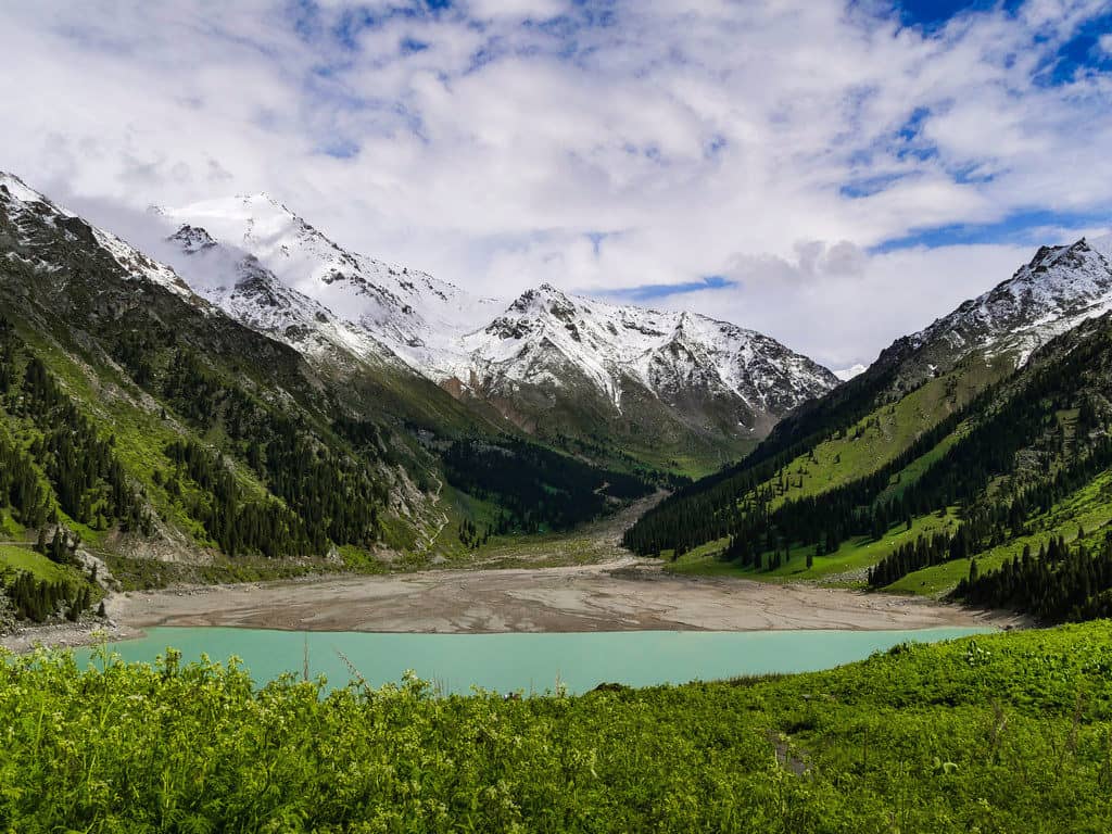 Hiking in Kazakhstan - Big Almaty Lake in Kazakhtan