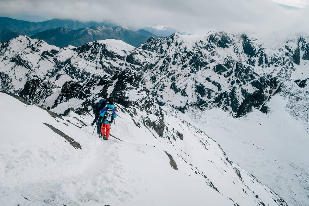 Morocco Itinerary 2026: 3 Best Routes for a Morocco trip Through Imperial Cities, Atlas Mountains & Sahara 73 snow on toubkal - toubkal during winter - toubkal morocco - journal of nomads