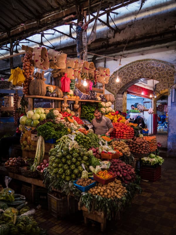 Local market in Tangier - Morocco - best photography places Morocco