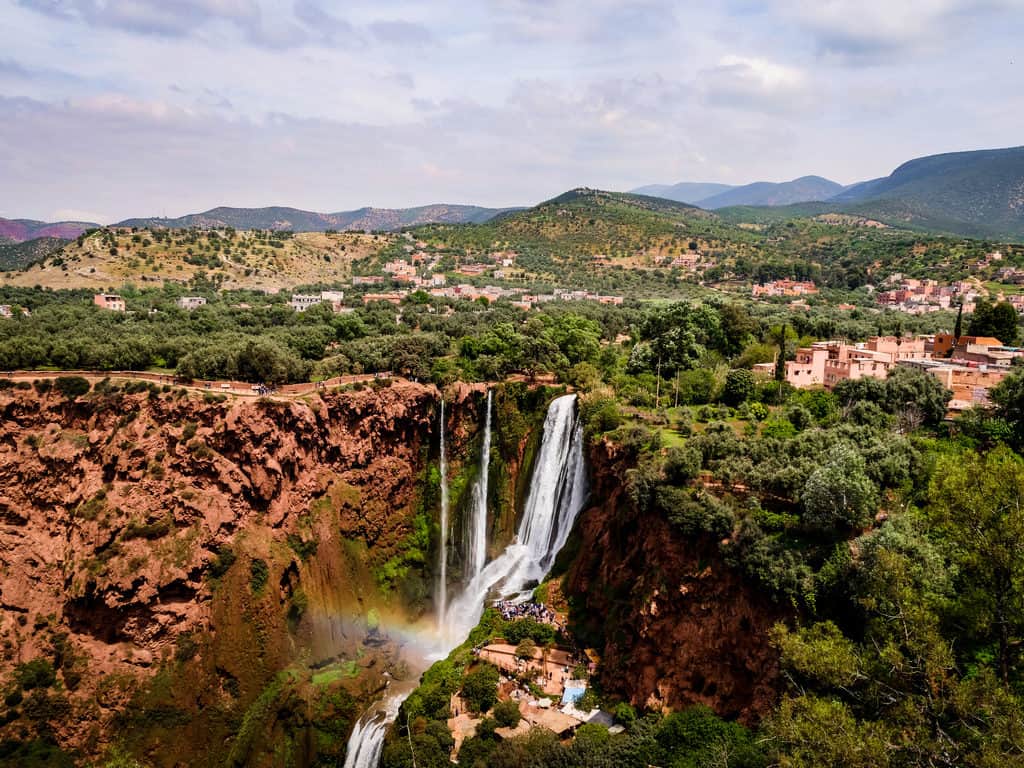 The 9 best day trips from Marrakech 24 overview ouzoud waterfalls - beautiful ouzoud waterfalls - journal of nomads