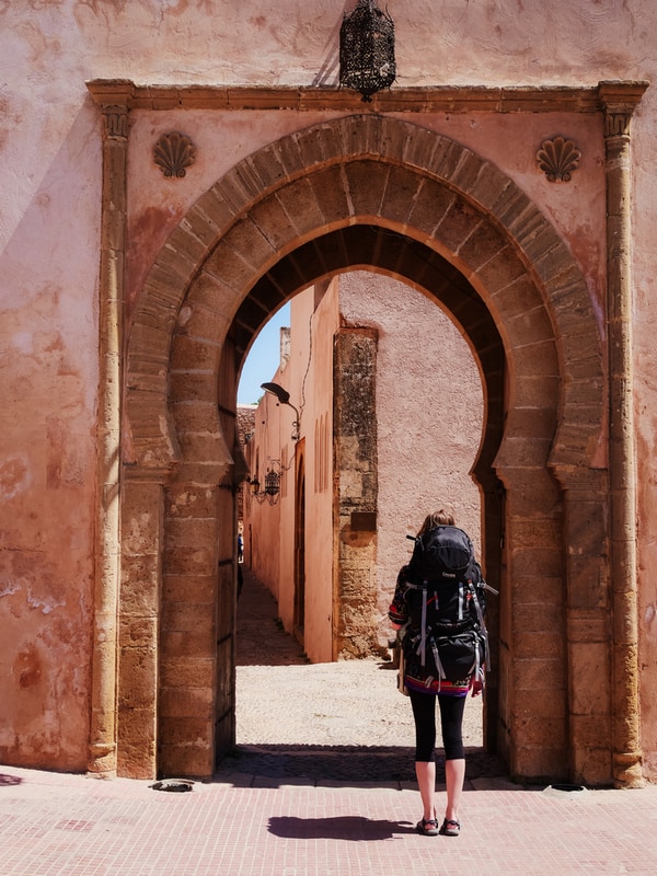 Walking in streets of Rabat - Journal of Nomads