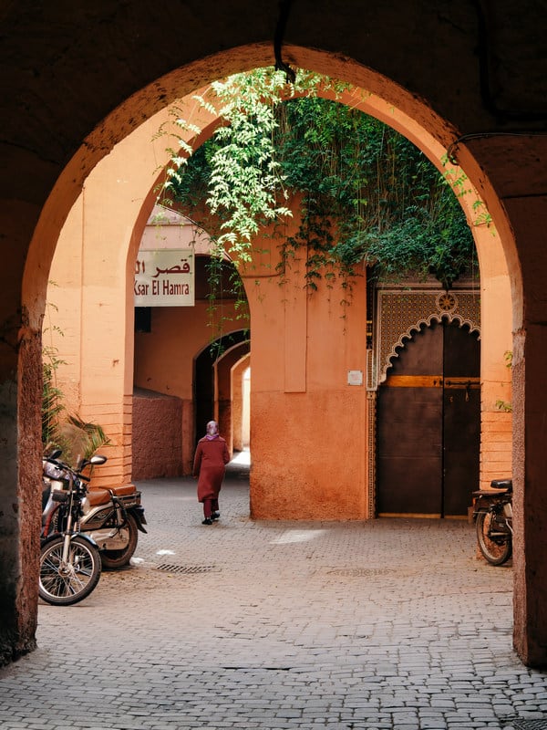 gate small streets Marrakesh Morocco - journal of nomads