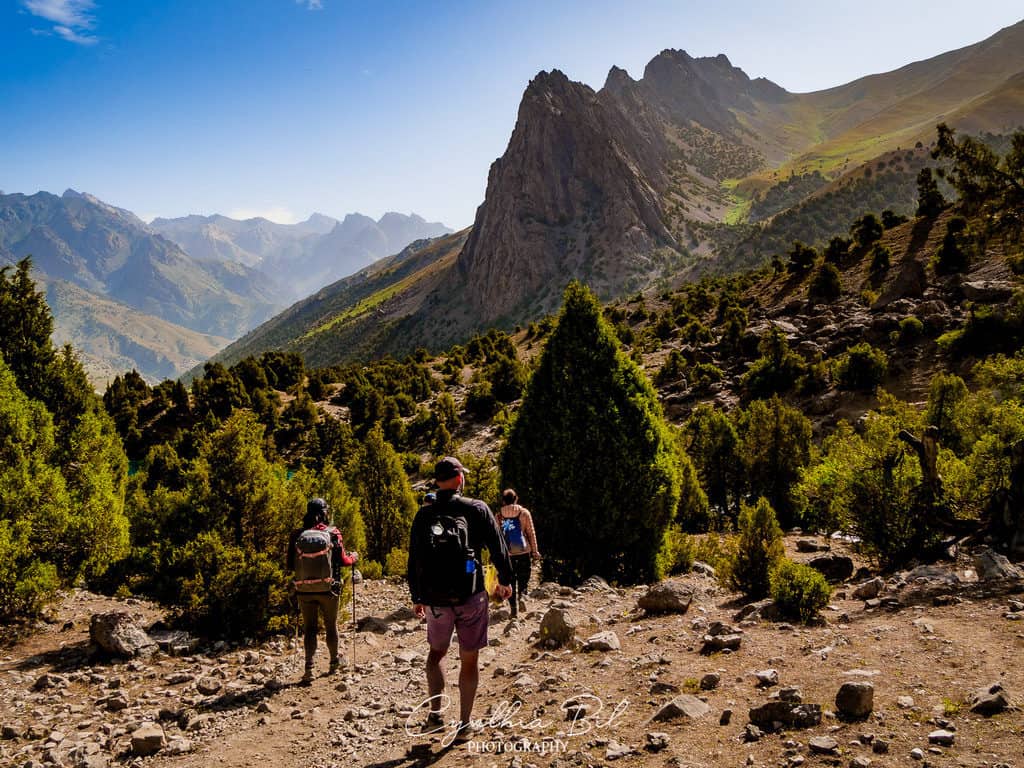 Hiking in the Fann Mountains Tajikistan