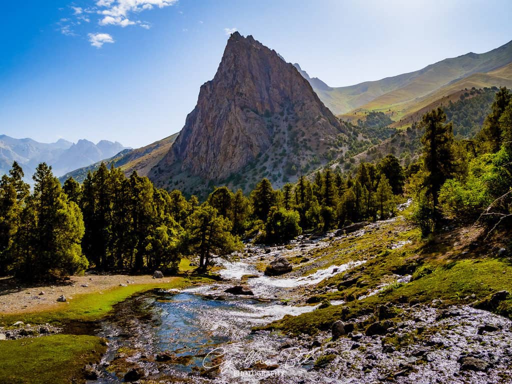 17-day Highlights of Tajikistan Tour: Fann Mountains and Pamir Highway Tour 79 Trekking to Alauddin Lakes Fann Mountains Tajikistan