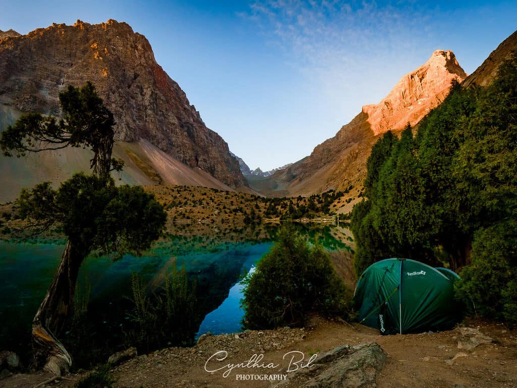 17-day Highlights of Tajikistan Tour: Fann Mountains and Pamir Highway Tour 77 Camping at Alauddin Lakes Tajikistan Fann Mountains
