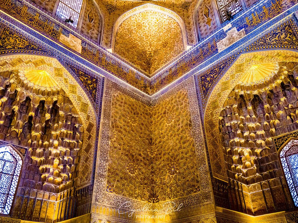 Interior Gur-e-Amir Samarkand Uzbekistan - Journal of Nomads