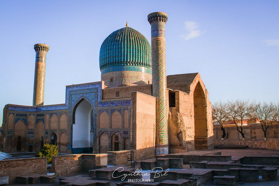 Gur-e-Amir Places of interest Samarkand Uzbekistan