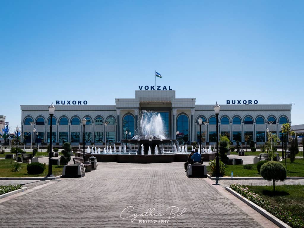 Bukhara train station - Journal of Nomads