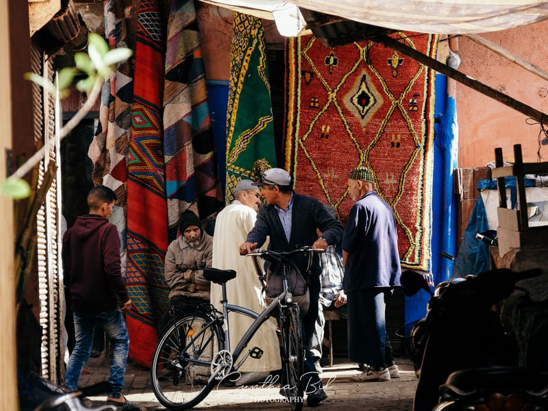 souk of marrakech - market - morocco