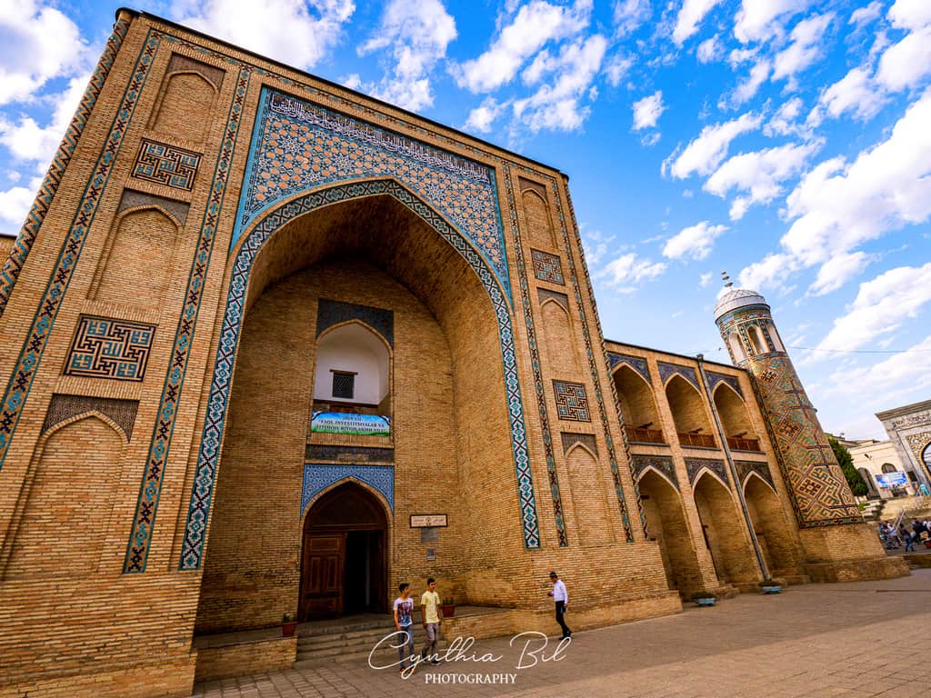 Tashkent's famous Kukeldash madrasah - Uzbekistan