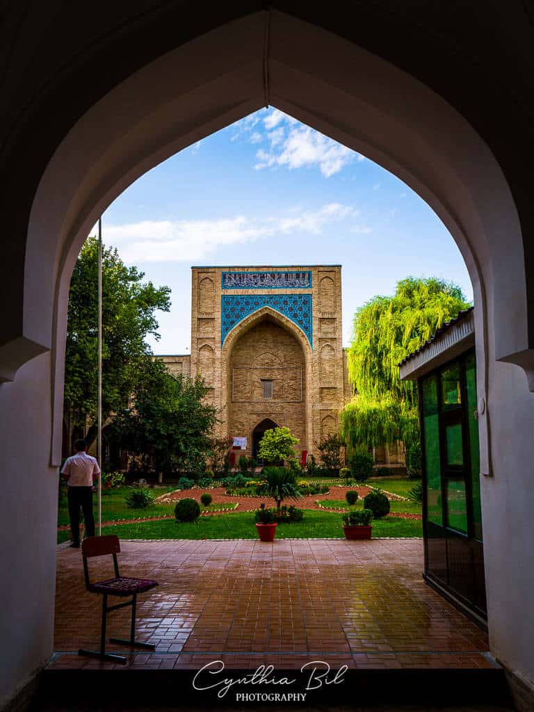 Kukeldash Madrasah - beautiful places Tashkent Uzbekistan