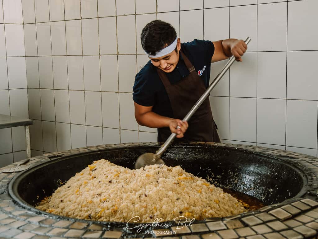 Where to eat in Tashkent - Plov Uzbekistan
