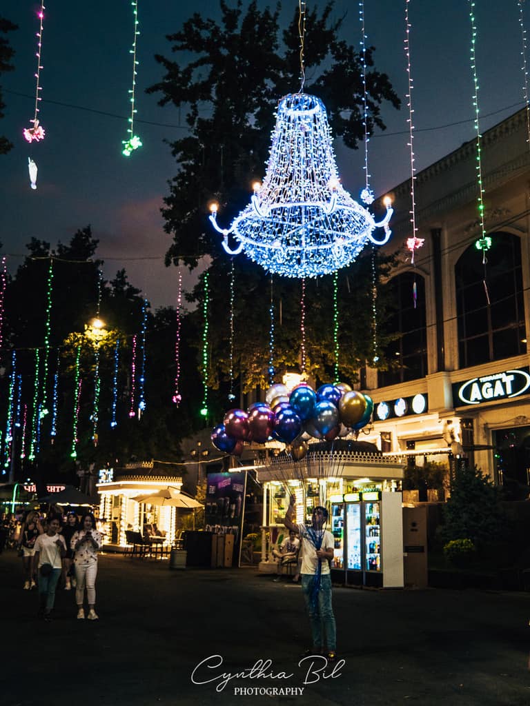 Tashkent tourism places to visit Sailkogh Street Broadway Boulevard