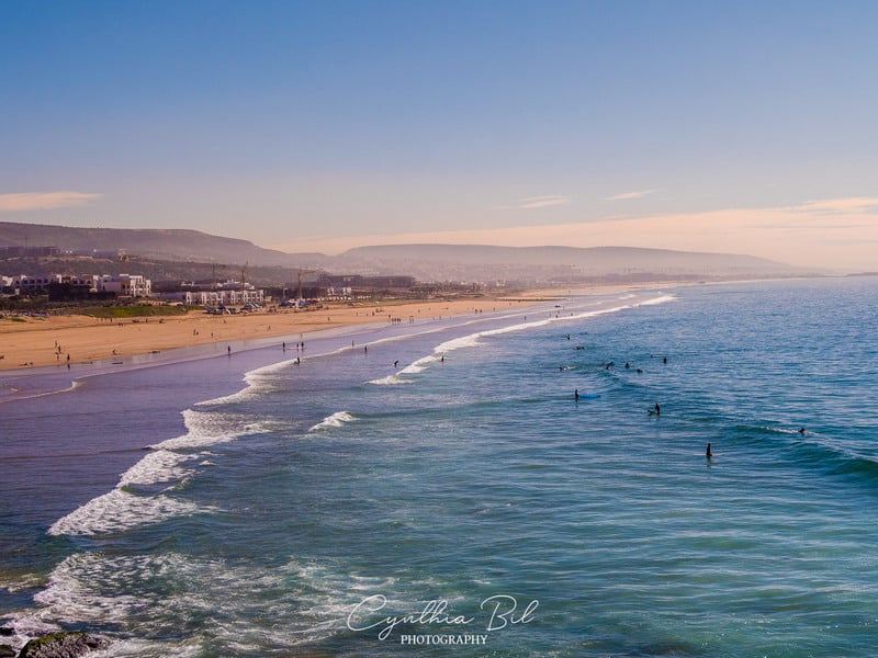 surf spots on the Moroccan coast