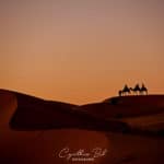 The best places to visit in Morocco - The Sahara Desert - sunset in the desert - Merzouga - Journal of Nomads