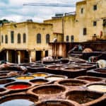Places to visit in Morocco - Fez Leather tanneries
