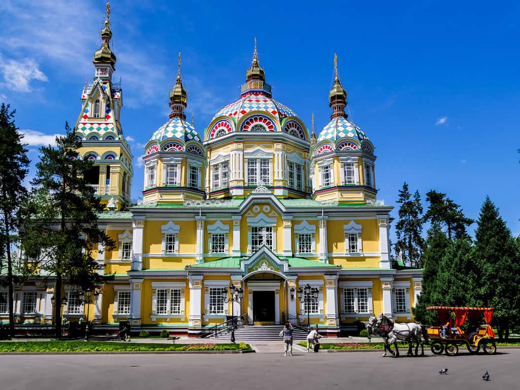 Visit Almaty City -Things to do in Almaty Kazakhstan -Places to visit in Kazakhstan - Places to visit in Almaty - Ascension Cathedral in Almaty - Journal of Nomads