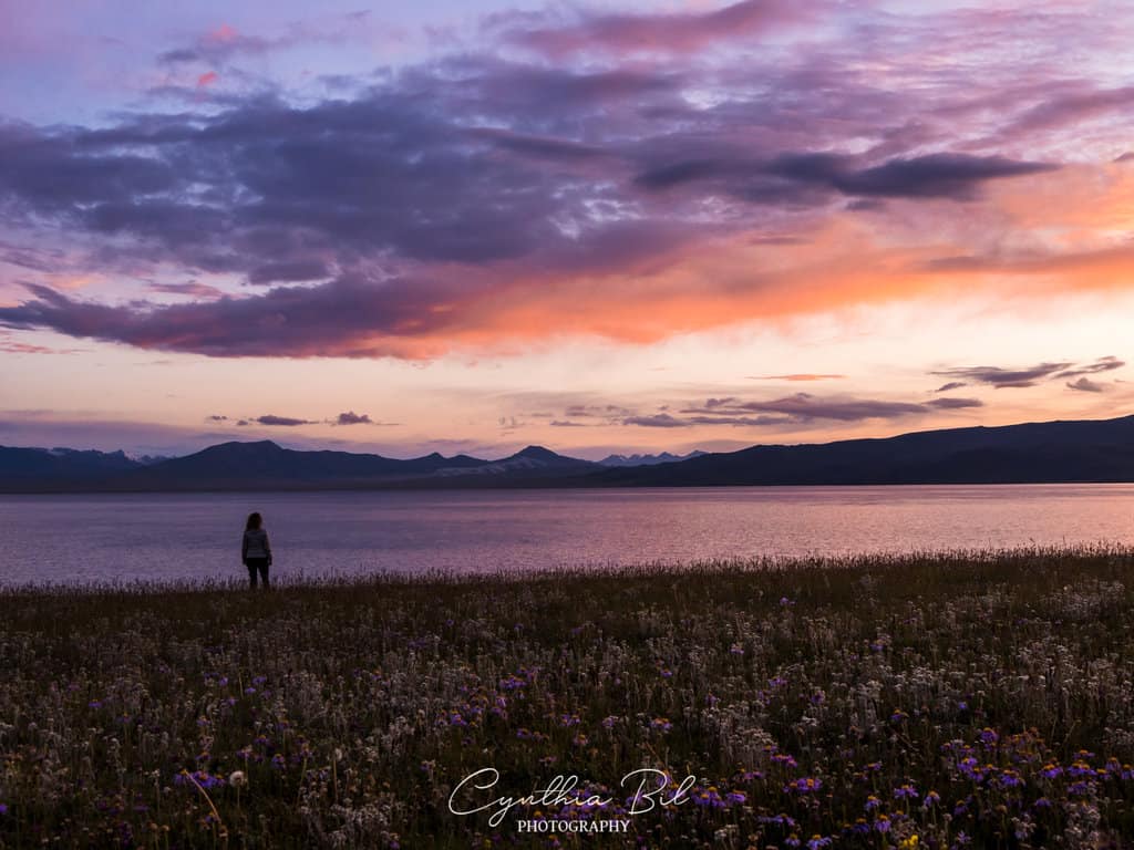 Sunset at Son Kul Lake - Journal of nomads