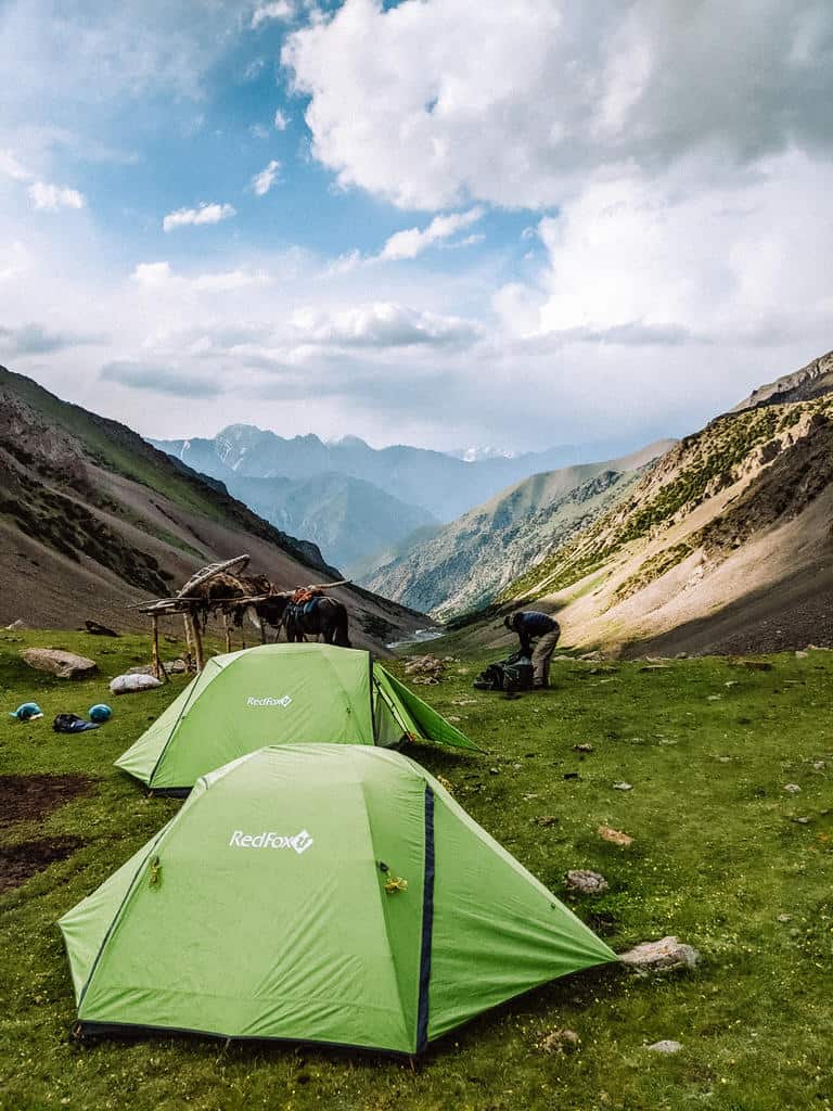 Camping in Kyrgyzstan - Trekking in Kyrgyzstan Alay Mountains - Kyrgyzstan Trekking Tours - Journal of Nomads