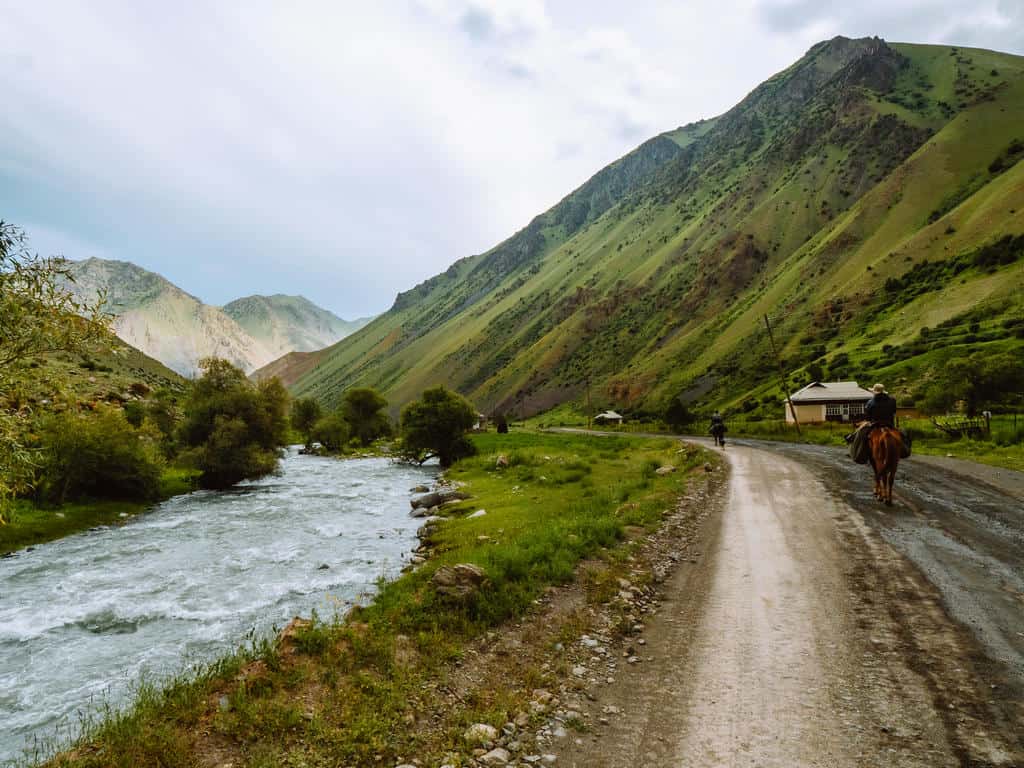 Best of Alay Mountains Trek - Complete 7-Day Hiking Itinerary of one of the best treks in Kyrgyzstan 31 Kyzyl Shoro Village - Alay Mountains Best of Trek - Journal of Nomads