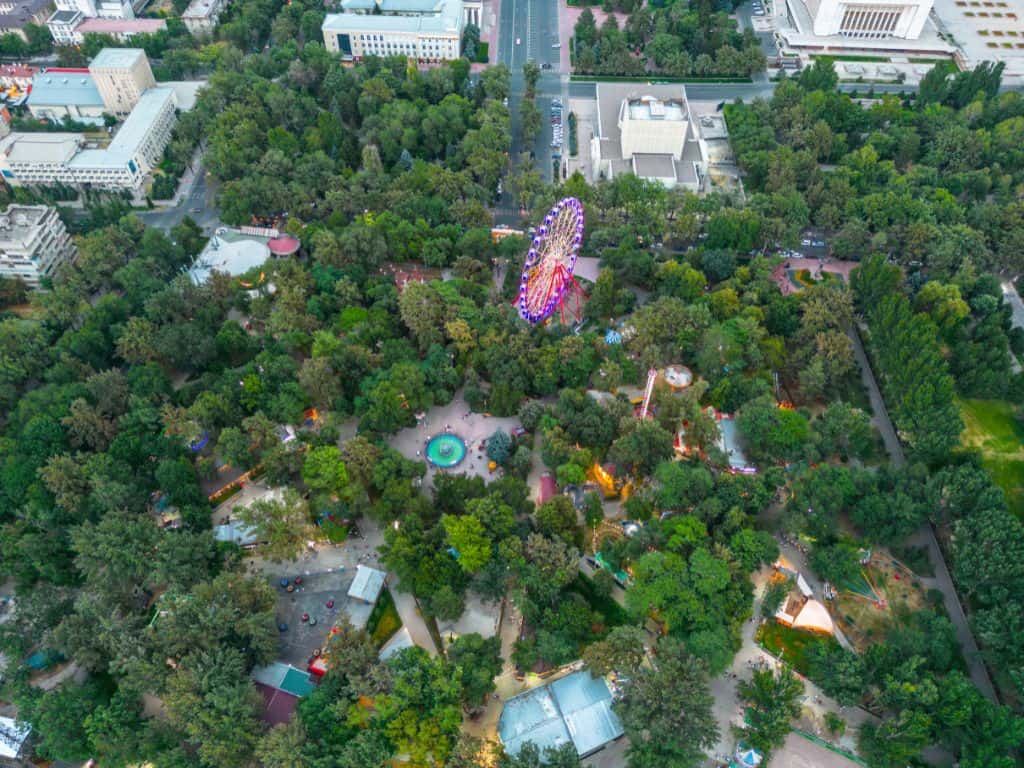 13 Top Things to do in Bishkek, Kyrgyzstan - The Complete Bishkek City Guide 25 Things to do in Bishkek - bishkek city guide - panfilov park Bishkek