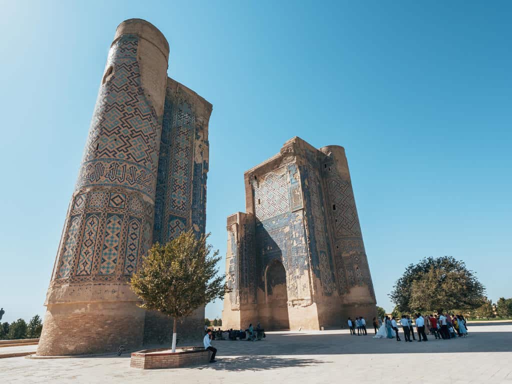 Ak Saray Palaca Shahrisabz - places to visit in Uzbekistan - Uzbekistan itinerary
