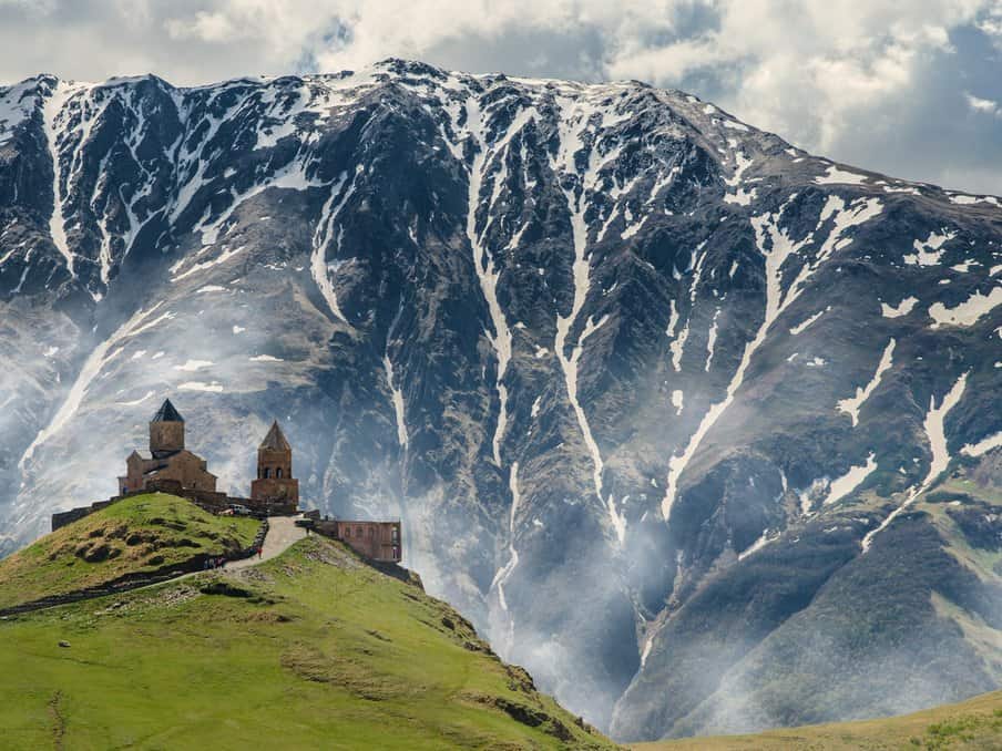 Historical places in Georgia country - Kazbegi - Journal of Nomads Georgia Travel Guide