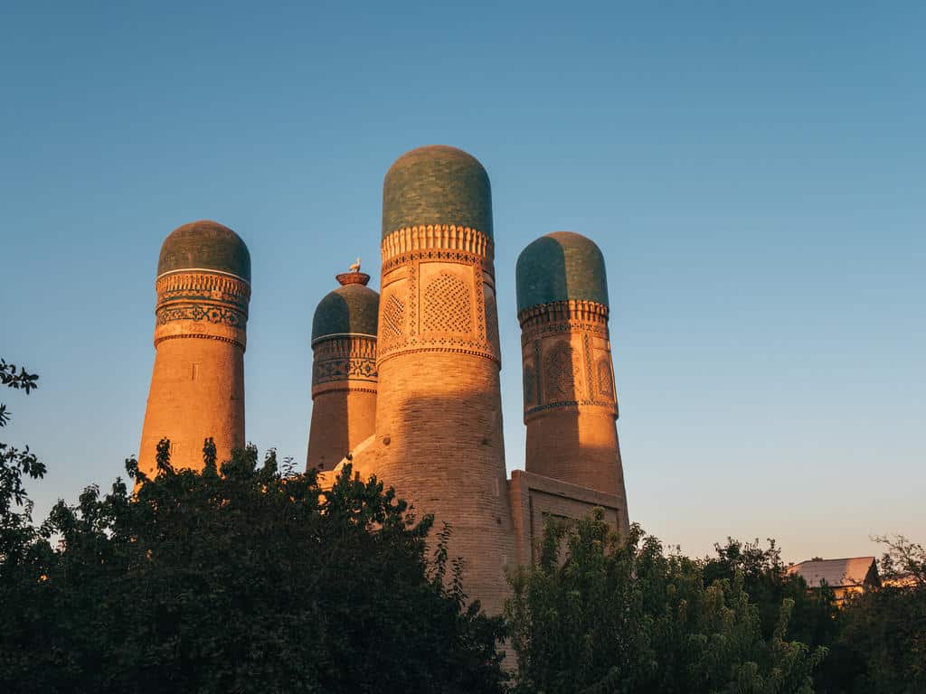 The 20 Best Things to do in Bukhara Uzbekistan - The Complete Bukhara Travel Guide 32 Chor Minor Bukhara Uzbekistan - Bukhara Travel Guide - Places to visit in Bukhara