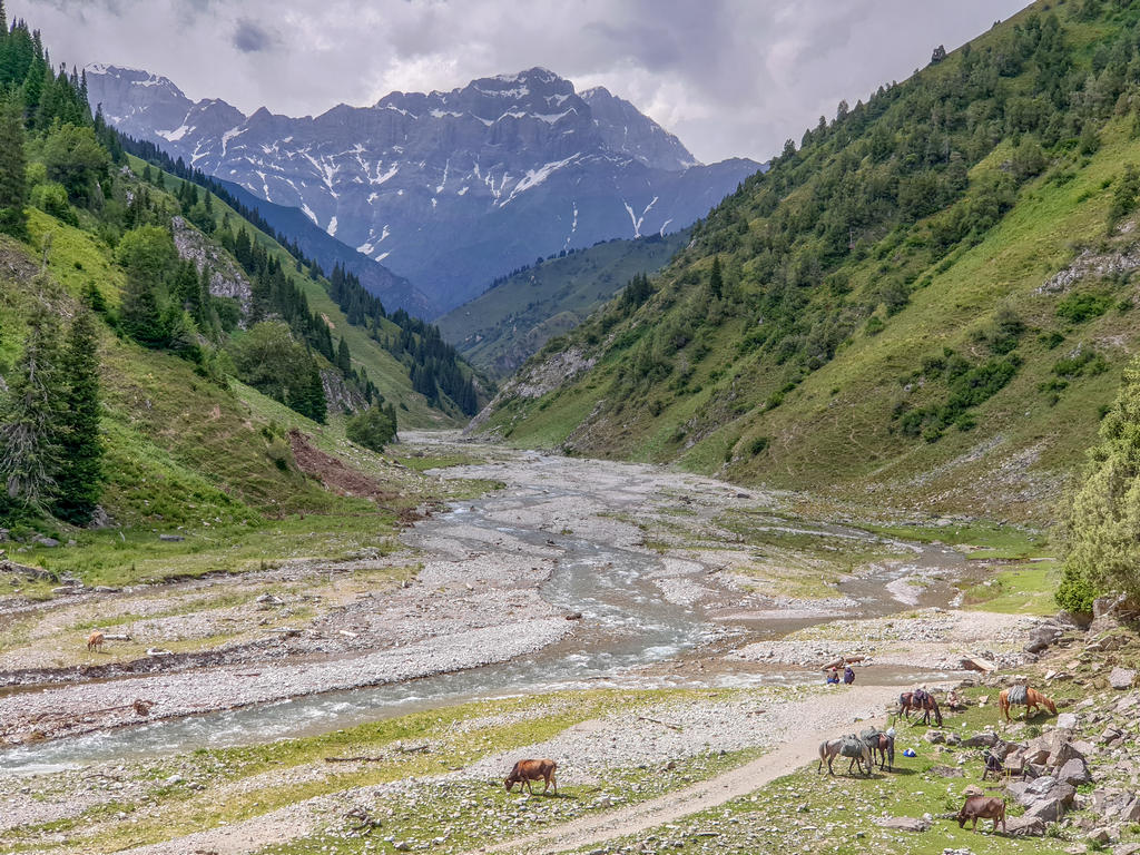 Paardrijden in Kirgizie: Feel Like A Nomad trektocht te Paard in Kirgizië 56 Kyrgyzstan Horse Riding Tour Sary Chelek Makmal Pass