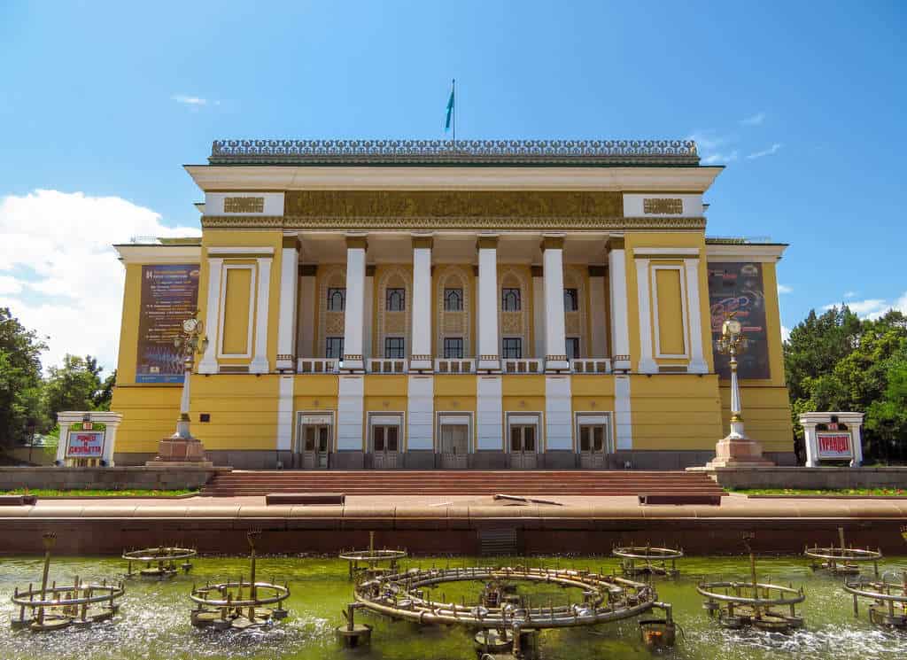 19 Best Things to do in Almaty Kazakhstan - The Complete Guide to visit Almaty City 30 State Academic Opera and Ballet Theater named after Abai in Almaty, Kazakhstan - Things to do in Almaty - Places to visit in Almaty - Almaty Travel Guide