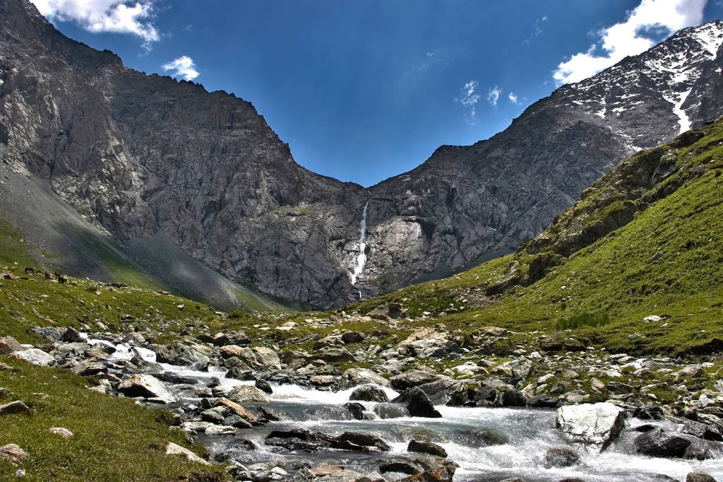 Shaar Waterfall Kyrgyzstan