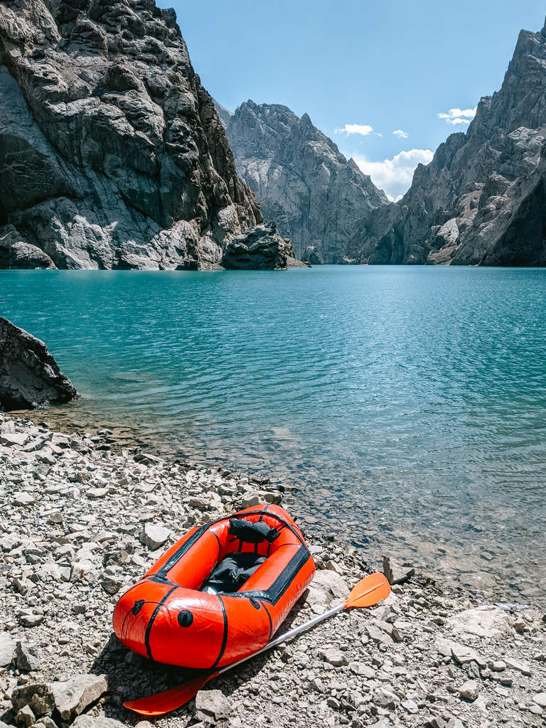 Packrafting in Kyrgyzstan - things to do in Kel Suu Lake Kyrgyzstan