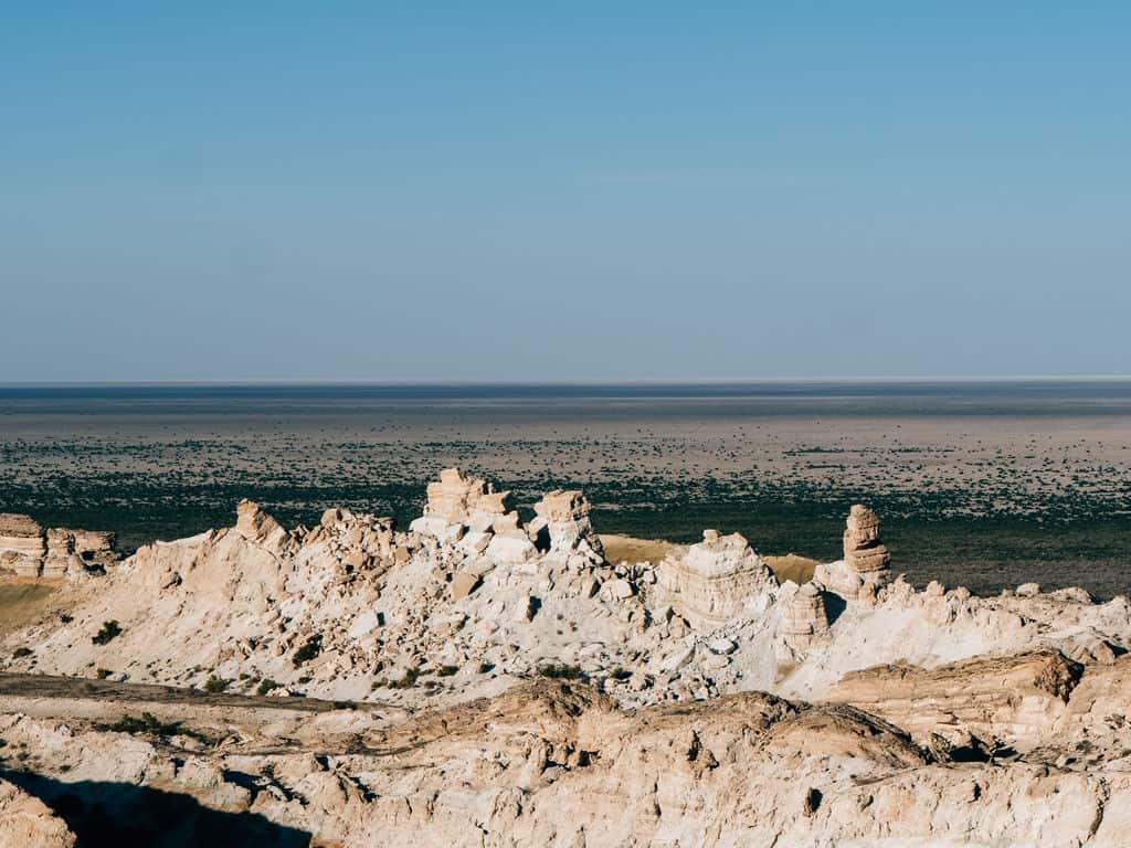How to visit Moynaq and the Aral Sea Disaster in Uzbekistan - The Complete Travel Guide 36 Ustyurt Plateau Uzbekistan - Aral Sea Trip - Aral Sea Disaster Uzbekistan