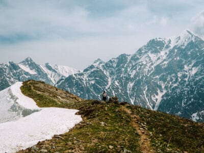 Hiking in Ugam Chatkal Chimgan National park in Uzbekistan