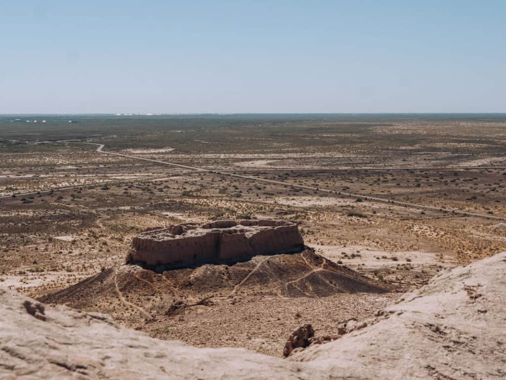 7 Best Places to visit in the Republic of Karakalpakstan Uzbekistan, including a travel guide to Nukus and the Khorezm Fortresses 46 - Khorezm Fortresses Karakalpakstan Uzbekistan Nukus - Travel Guide to the Republic of Karakalpakstan - Journal of Nomads