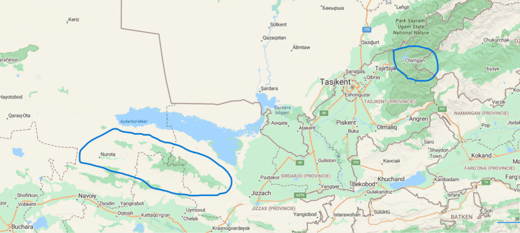 Hiking in Uzbekistan - 6 best Hiking Trails in the Nuratau and Chimgan Mountains in Uzbekistan 4 Hiking in Uzbekistan - 6 best Hiking Trails in the Nuratau and Chimgan Mountains in Uzbekistan